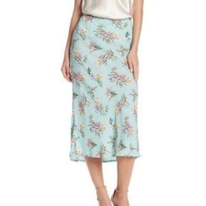 Know One Cares Floral Crepe Slip Dress Size L NWOT